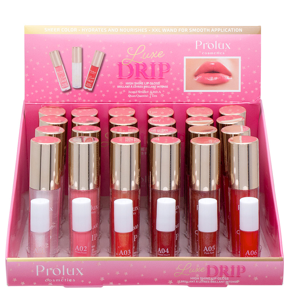 Luxe Drip High Shine Lip Gloss - Prolux