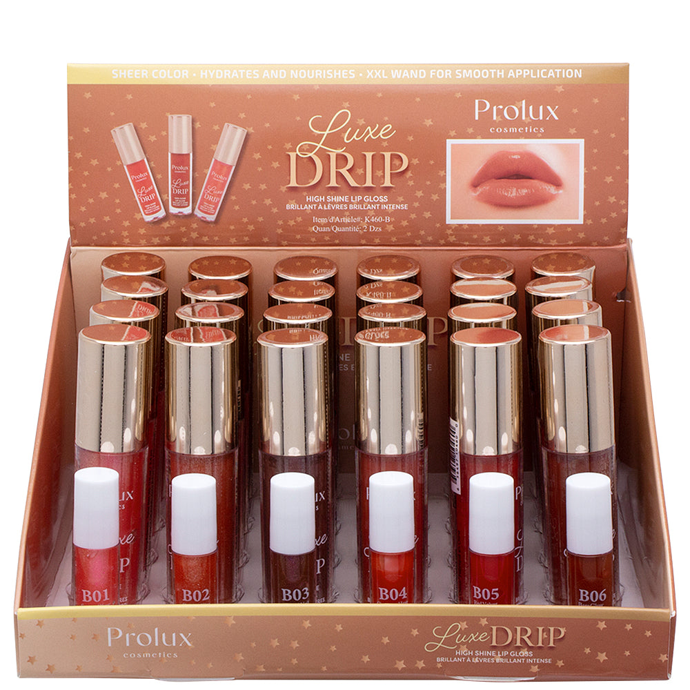 Luxe Drip High Shine Lip Gloss - Prolux