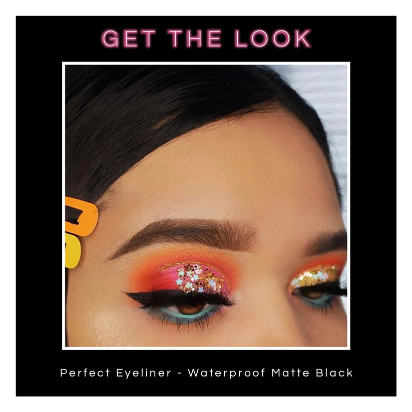 Perfect Eyeliner-Waterproof Matte Black | Italia Deluxe