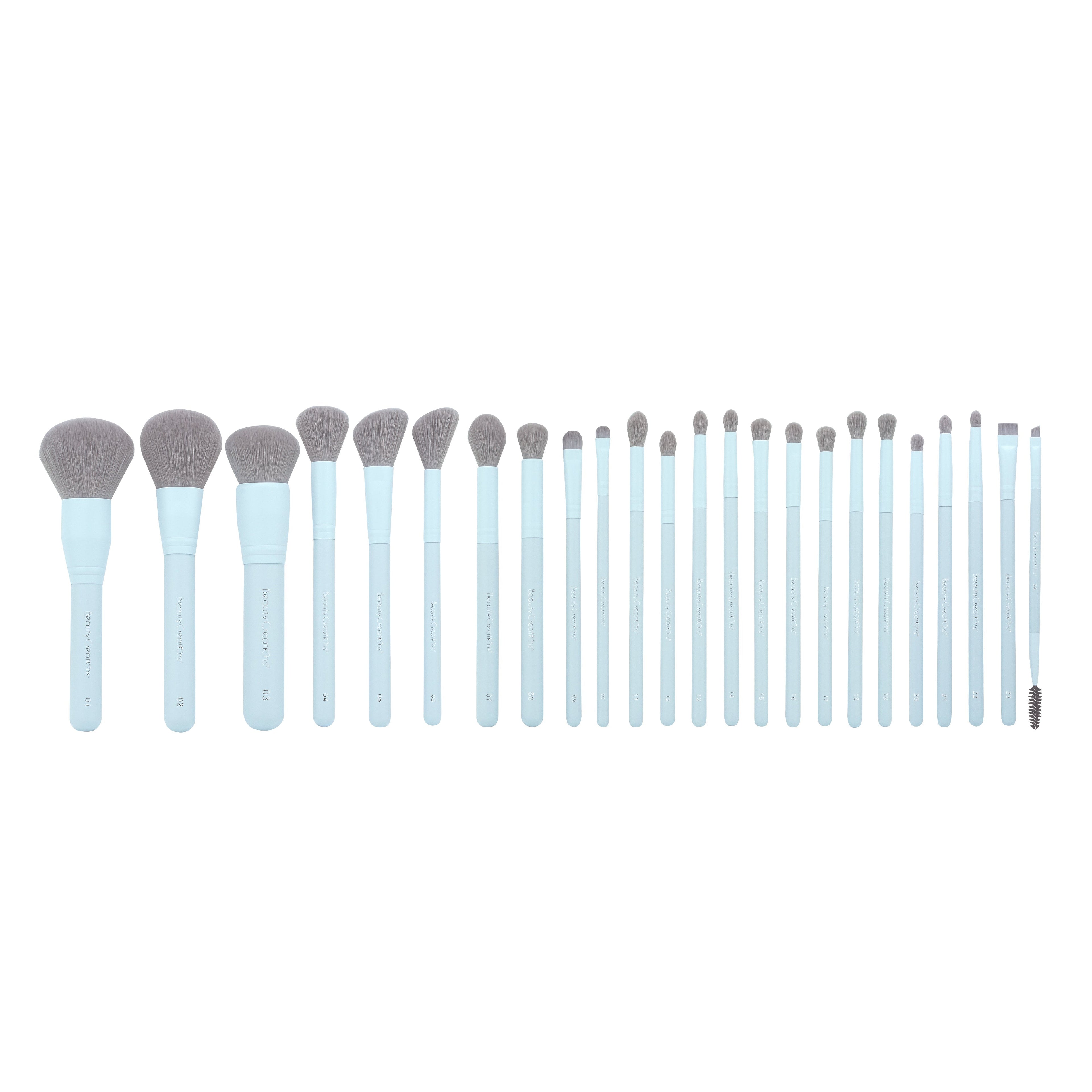 Brochas 24 Piezas En Cilindro - Beauty Creations