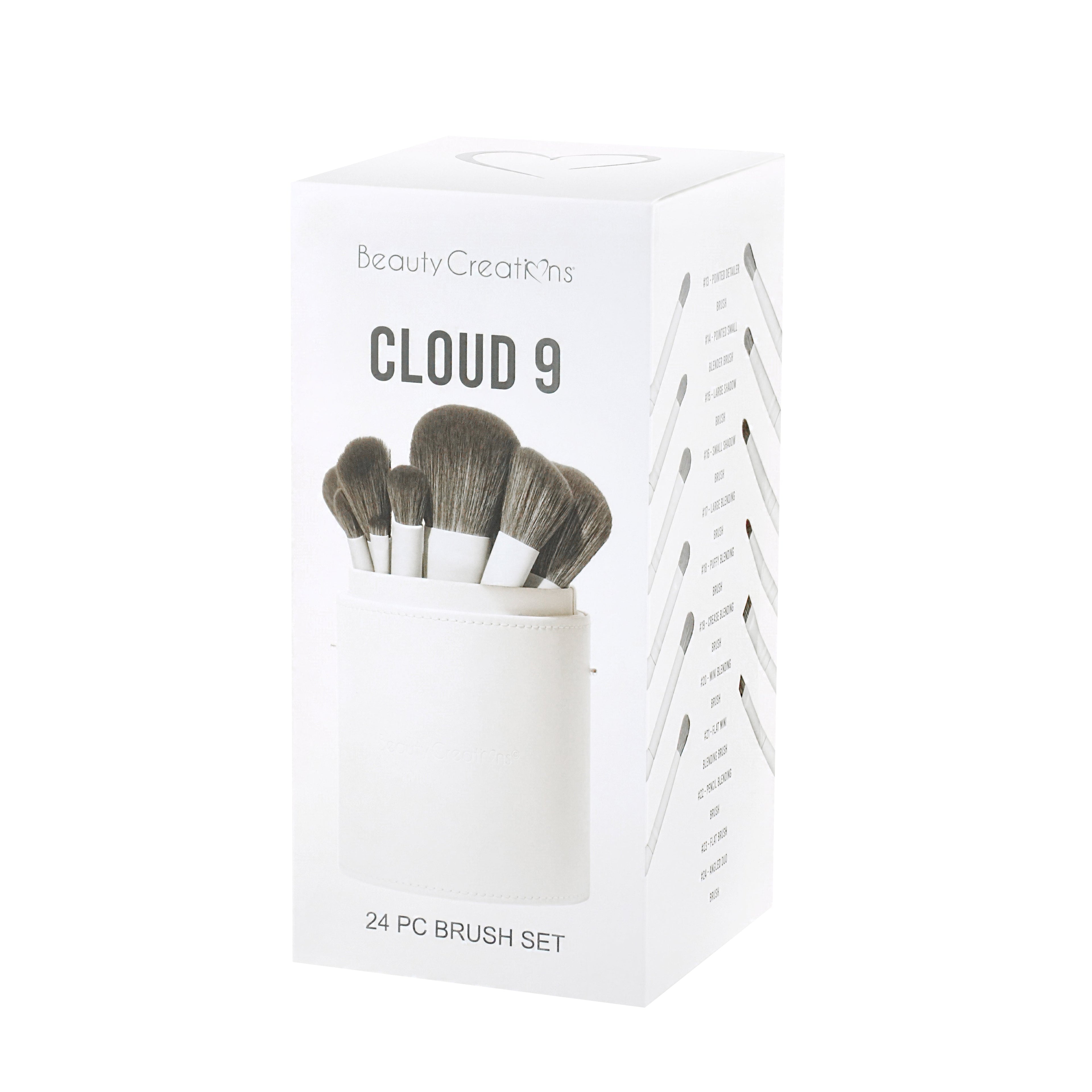 Brochas 24 Piezas En Cilindro - Beauty Creations