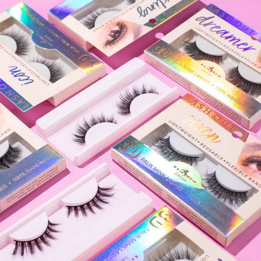 Lash Out 3D Faux Mink Lashes Gama (16Piezas ) - Pestaña ITA-280  | italia Deluxe