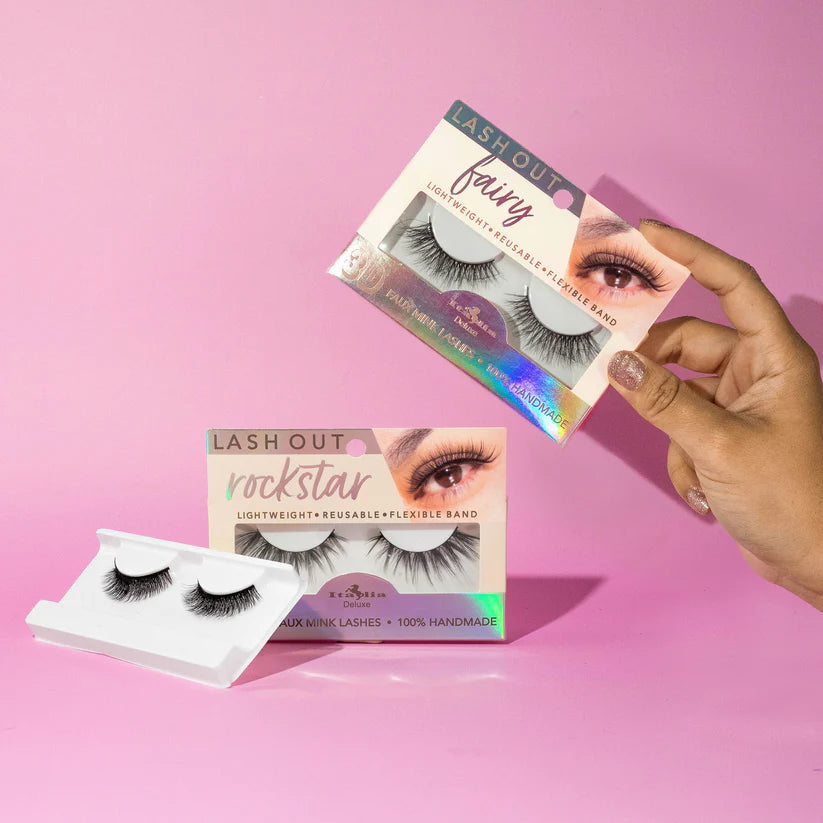 Lash Out 3D Faux Mink Lashes  - Pestaña ITA-280  | italia Deluxe