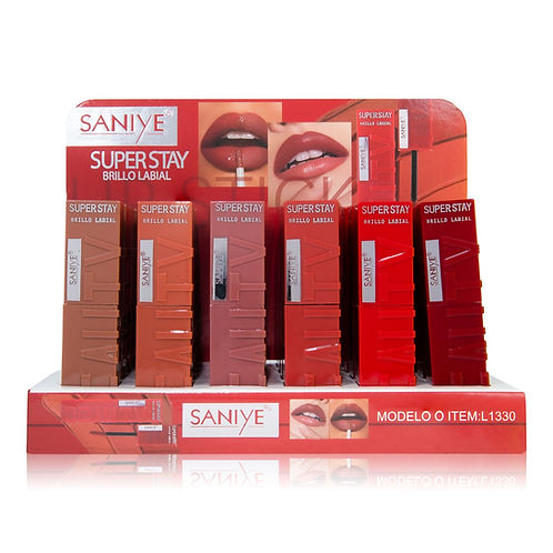 Labial Líquido Matte - L1330 (24 piezas) - SANIYE