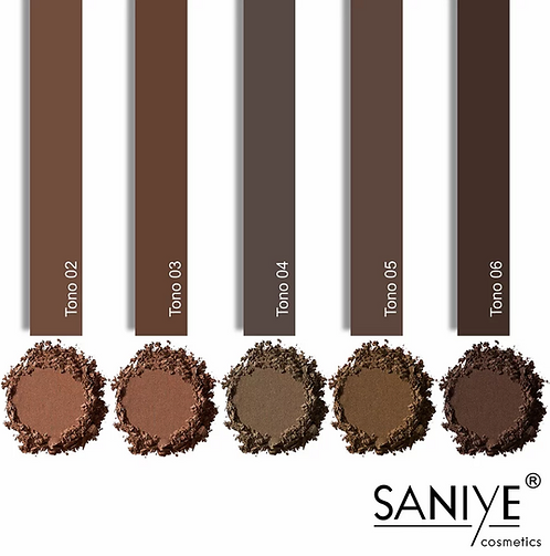 Pomada y Polvo para Cejas - M250 (24 pizas) - SANIYE