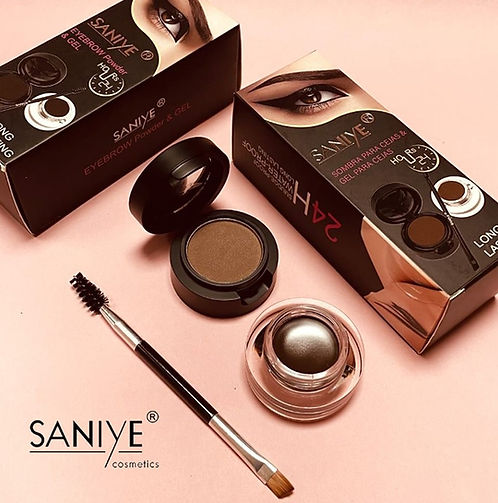 Pomada y Polvo para Cejas - M250 (24 pizas) - SANIYE