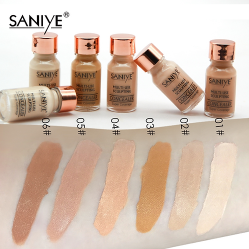 Corrector Líquido R1186 (24 Piezas) tonos surtidos - SANIYE