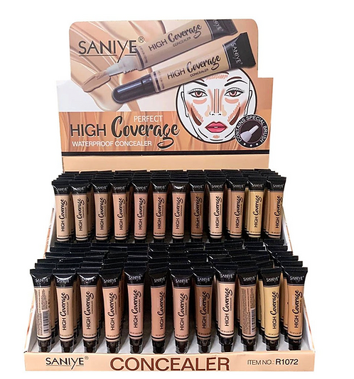 Corrector Líquido Saniye R1072 Alta Cobertura (144pzas) - SANIYE