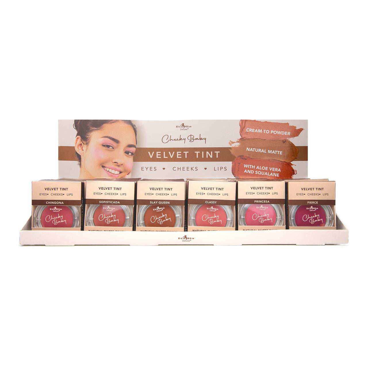 Cheeky Baby Velvet - Blush En Crema Multiusos - ITALIA DELUXE