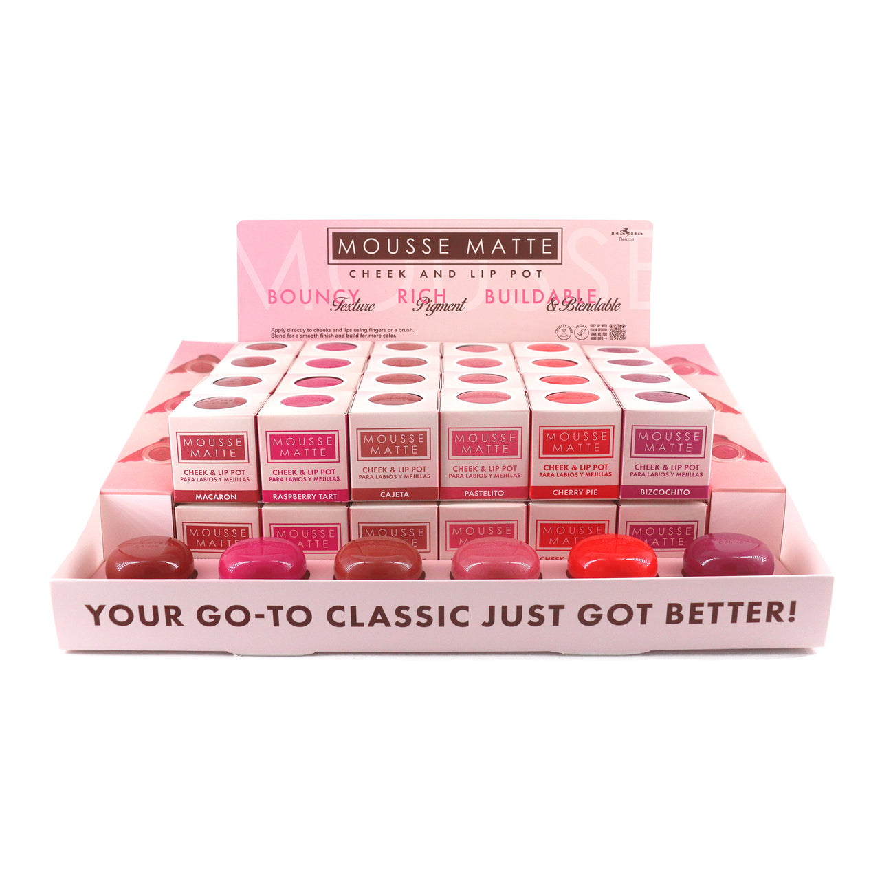 Mousse Matte Cheek + Lip Pot | ITALIA DELUXE