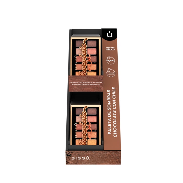 EXHIBIDOR PALETA CHOCOLATE CHILE - BISSU