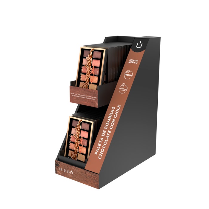 EXHIBIDOR PALETA CHOCOLATE CHILE - BISSU
