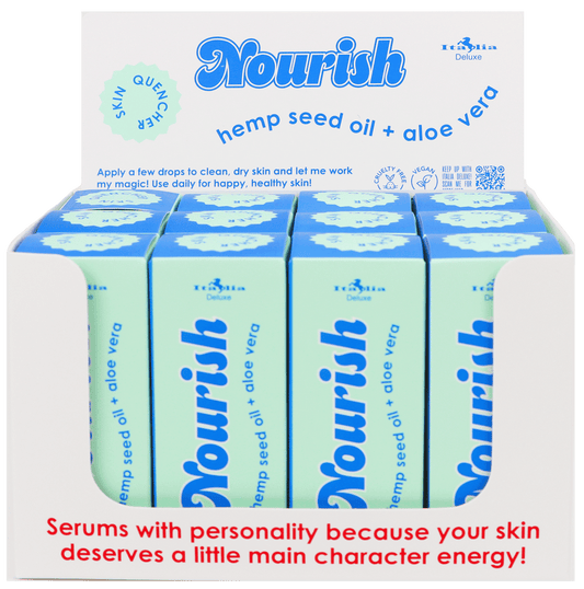 Facial Serums Display 06 Nourish | Italia Deluxe