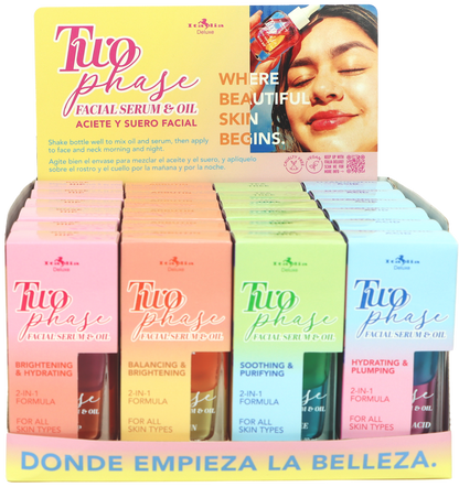 Two Phase Facial Serum & Oil | Italia Deluxe