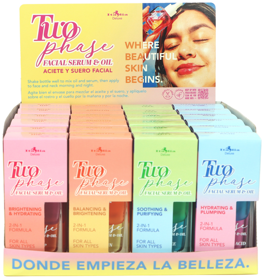 Two Phase Facial Serum & Oil | Italia Deluxe