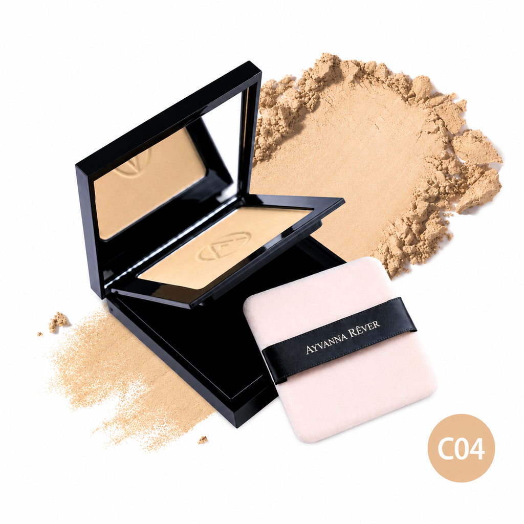 POLVO COMPACTO PERFECCIONADOR MATE A PRUEBA DE AGUA - AYVANNA REVER