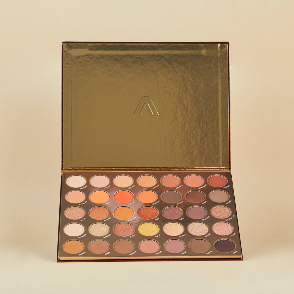 PALETA DE SOMBRAS ATEMPORAL MAKEUP EXPERT | ATENEA