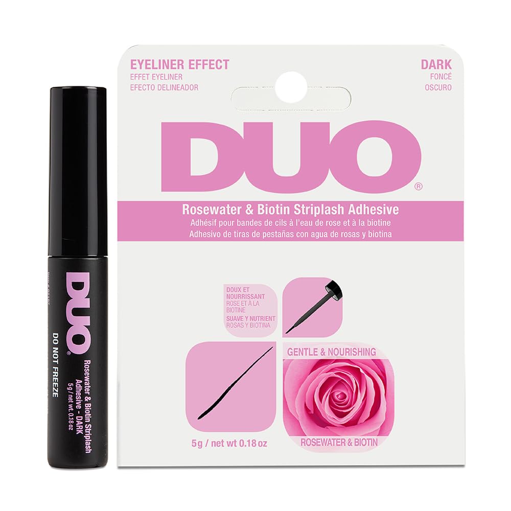 duo rosewater & biotin striplash adhesive Dark | DUo