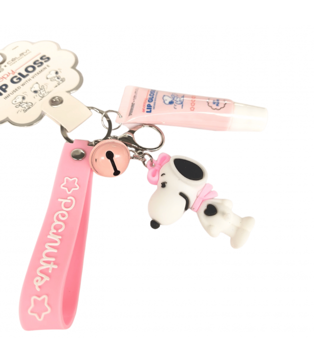 Llavero de brillo labial de Peanuts Everyday | CELAVI