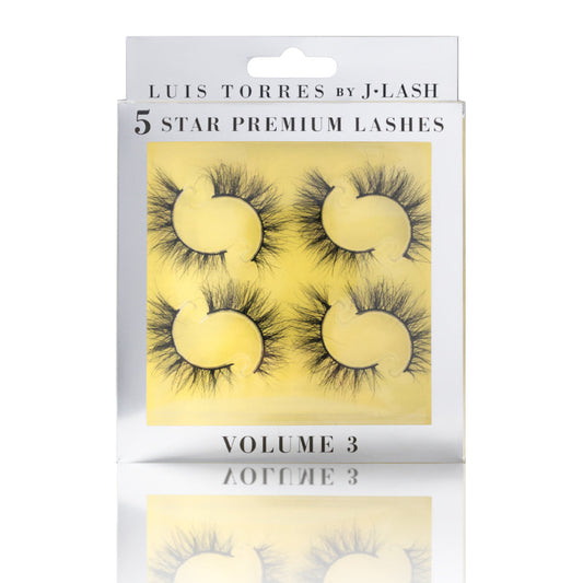 5 Star Mulipack Faux Mink Lashes - JLash x Luis Torres Vol.3 | JLash