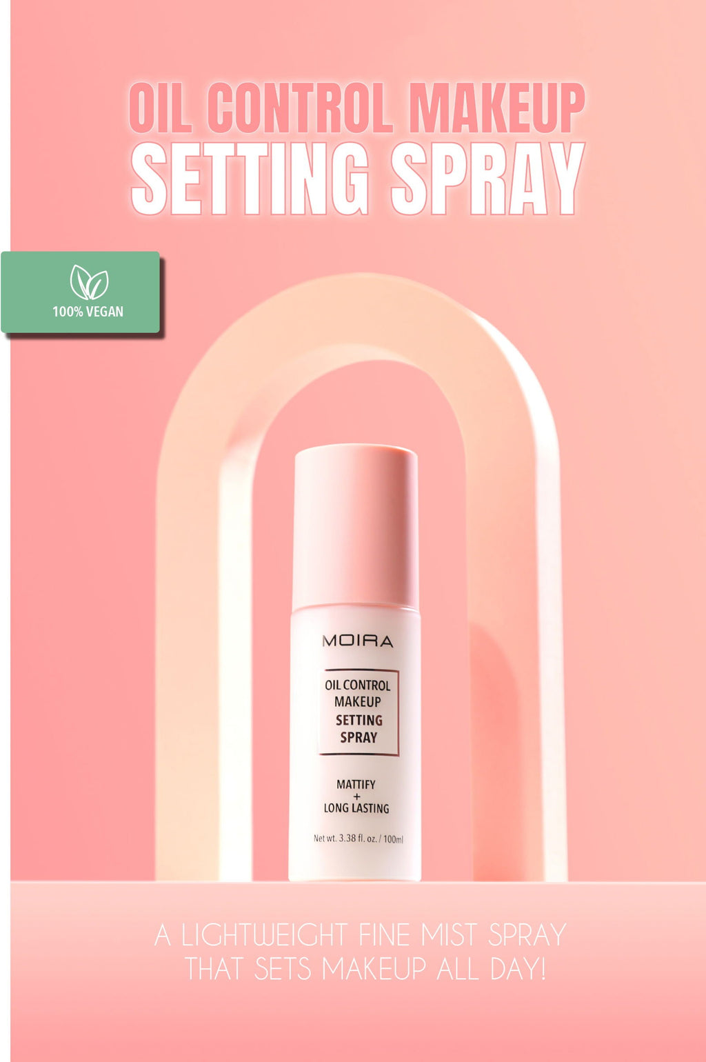 Spray fijador de maquillaje con control de aceite | Moira