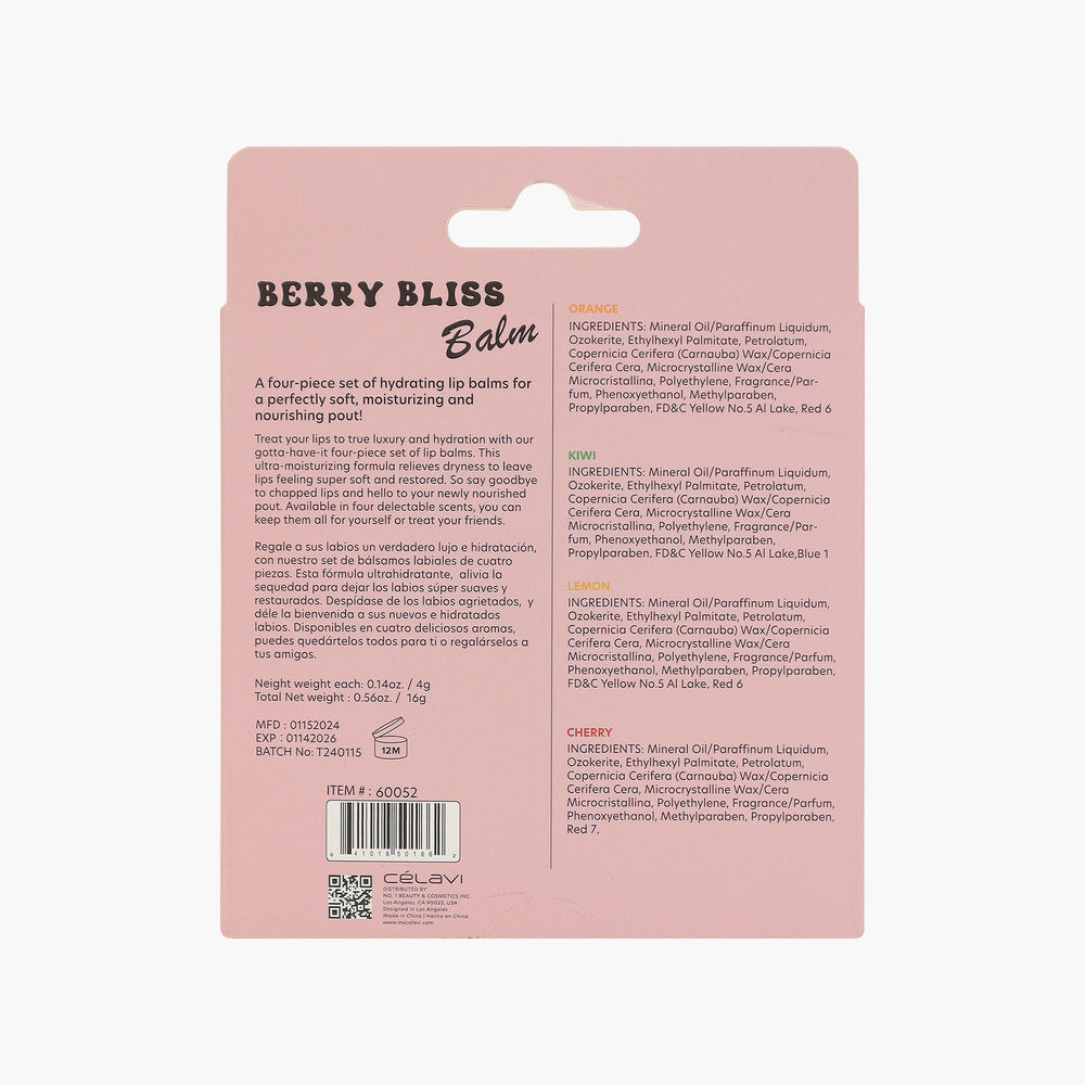 BÁLSAMO DE FELIZ CUMPLEAÑOS 4PK | CELAVI