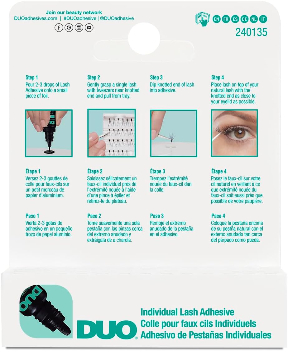 Duo individual lash adhesive - dark
