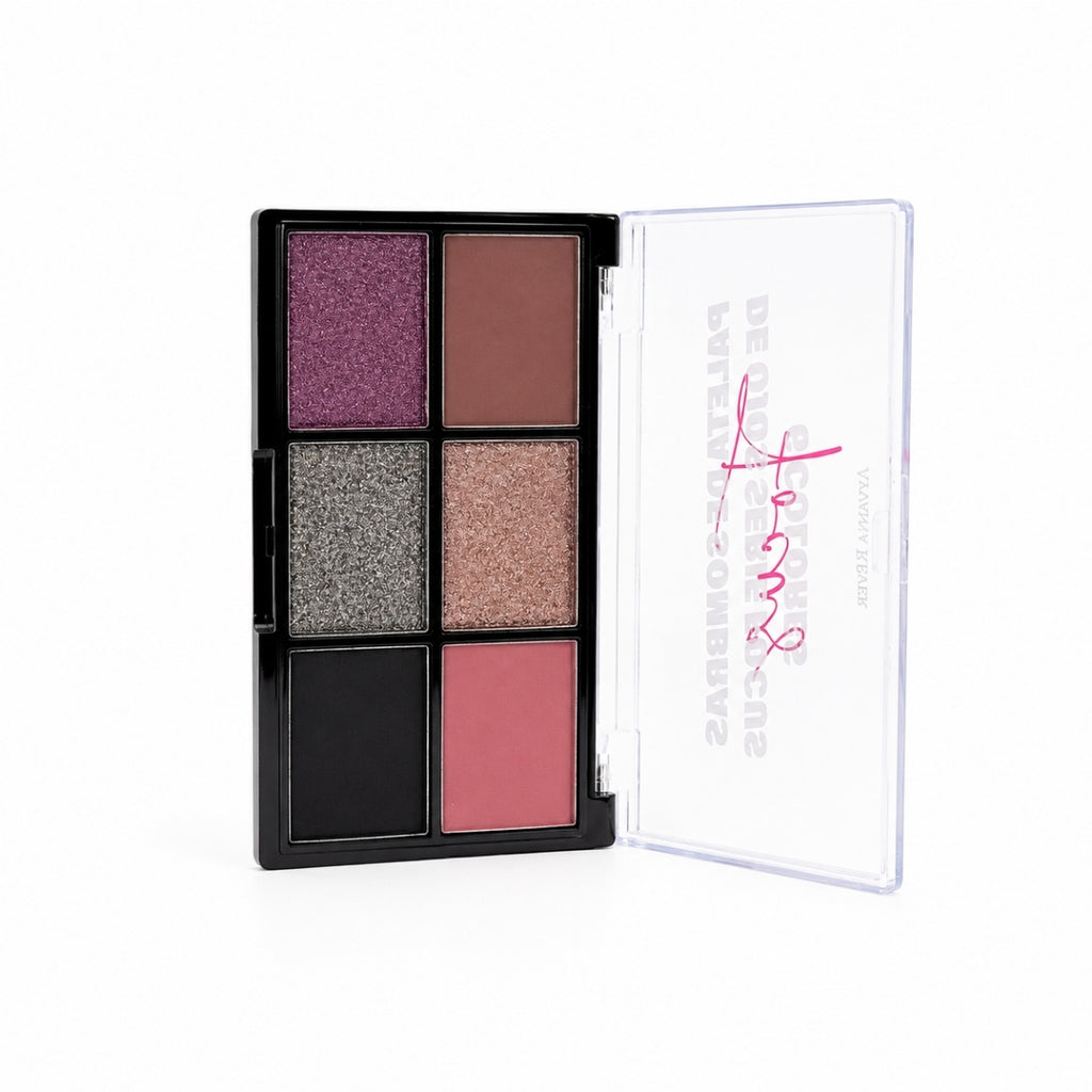 PALETA DE SOMBRAS DE OJOS A 6 COLORES - AYVANNA REVER