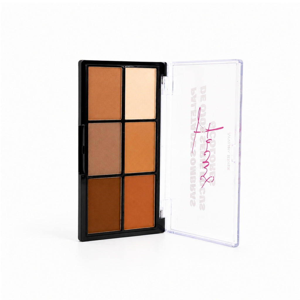 PALETA DE SOMBRAS DE OJOS A 6 COLORES - AYVANNA REVER