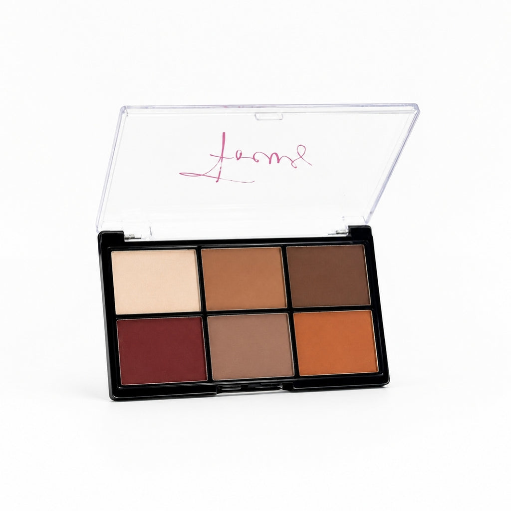 PALETA DE SOMBRAS DE OJOS A 6 COLORES - AYVANNA REVER