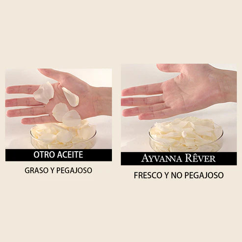 ACEITE CAPILAR LIGERO Y BRILLANTE - AYVANNA REVER