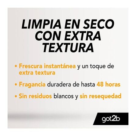 Dry Shampoo 200ml Texture | Got2b