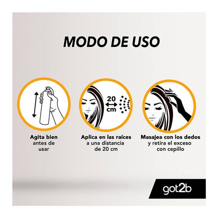 Dry Shampoo 200ml Texture | Got2b