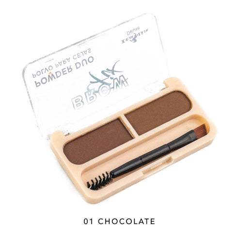 REFIL Brow Fix Powder Duo - Sombra Para Ceja | Italia Deluxe