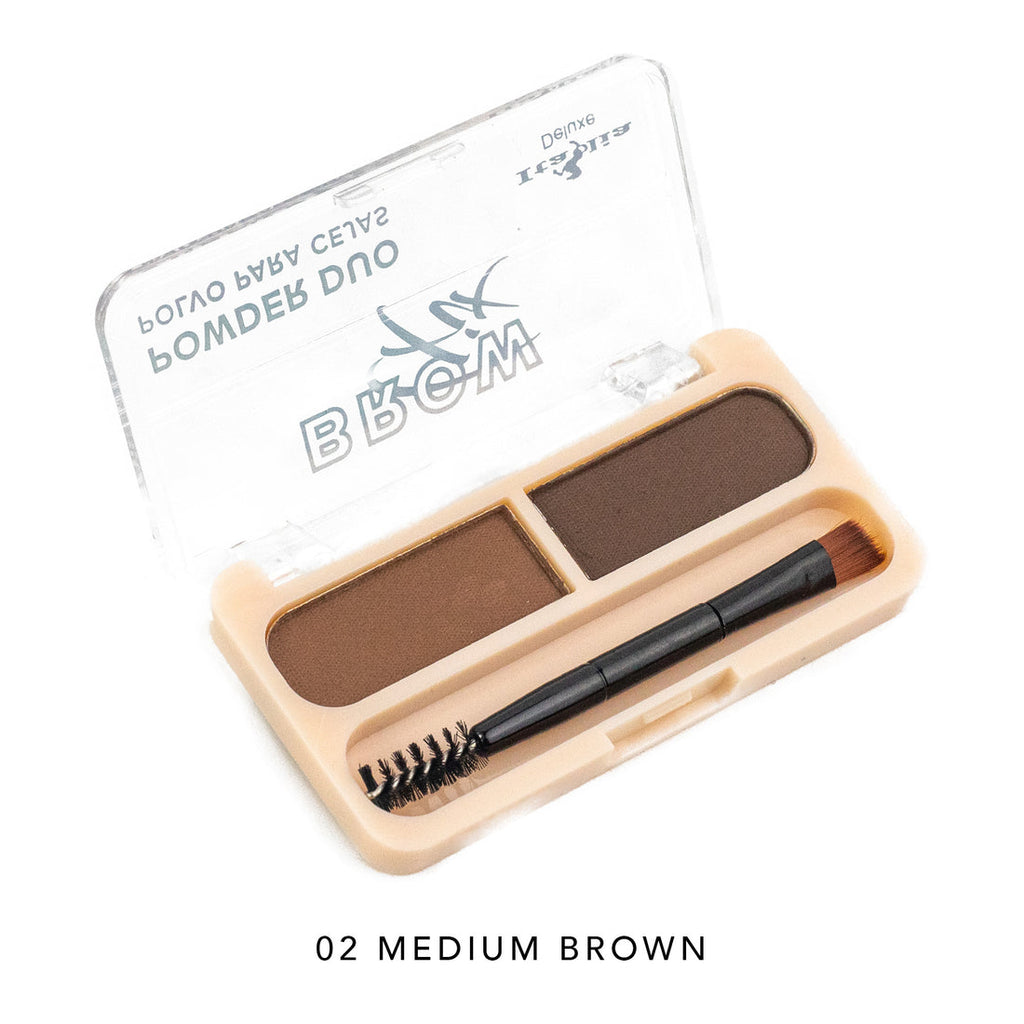 REFIL Brow Fix Powder Duo - Sombra Para Ceja | Italia Deluxe