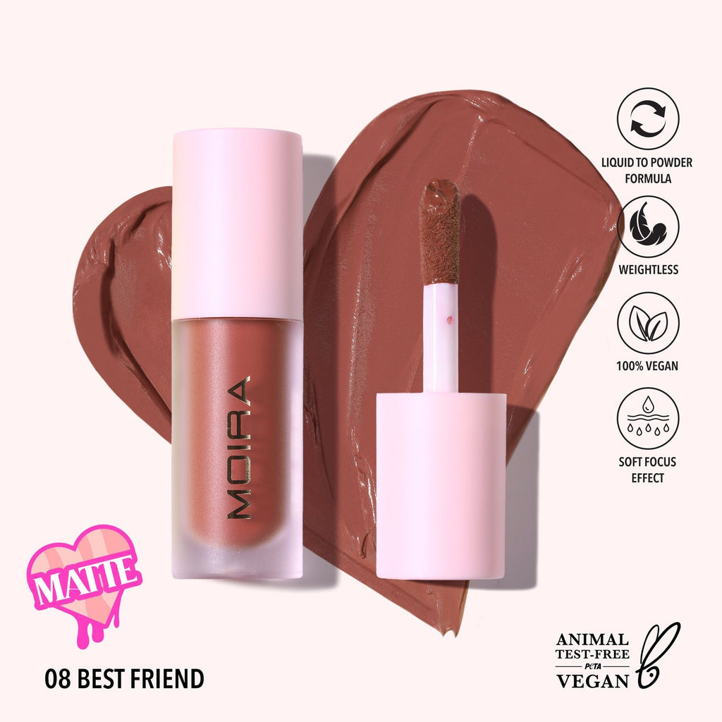 Love Steady Liquid Blush - Rubor Liquido | MOIRA