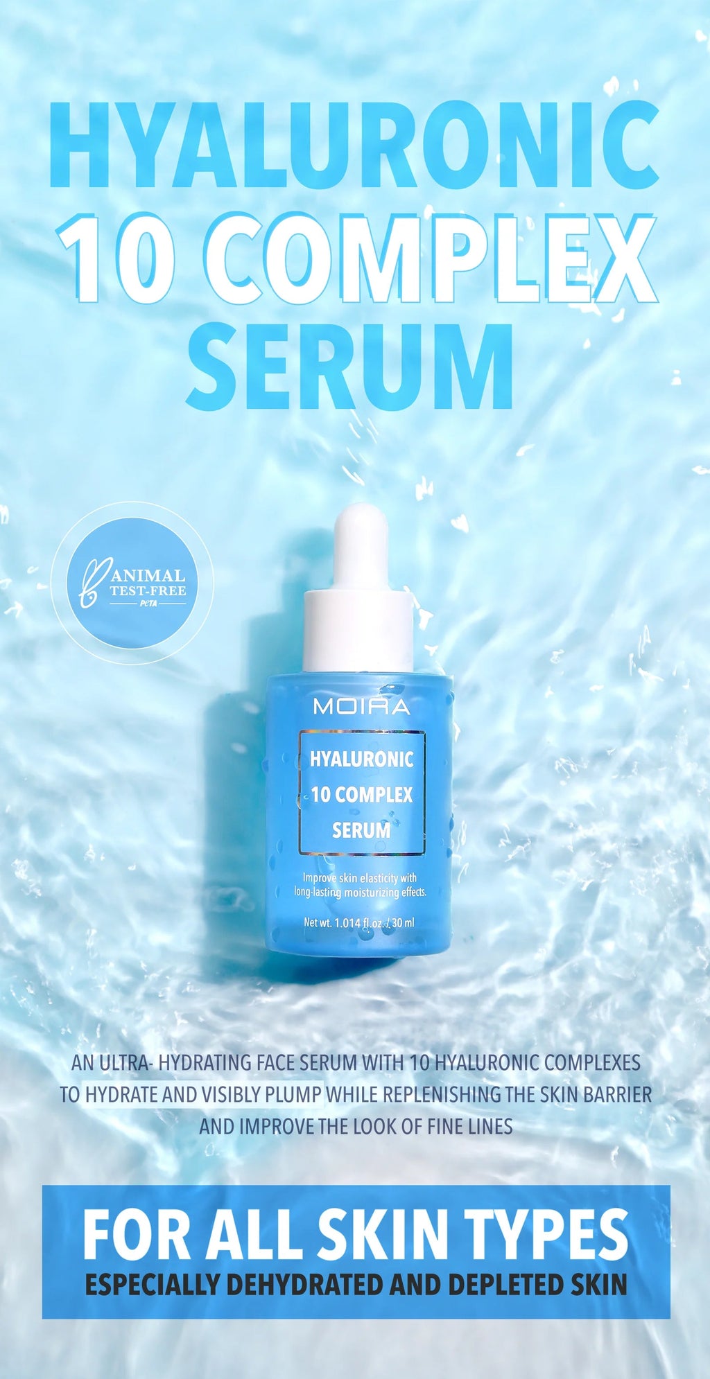 HYALURONIC 10 COMPLEX SERUM | MOIRA