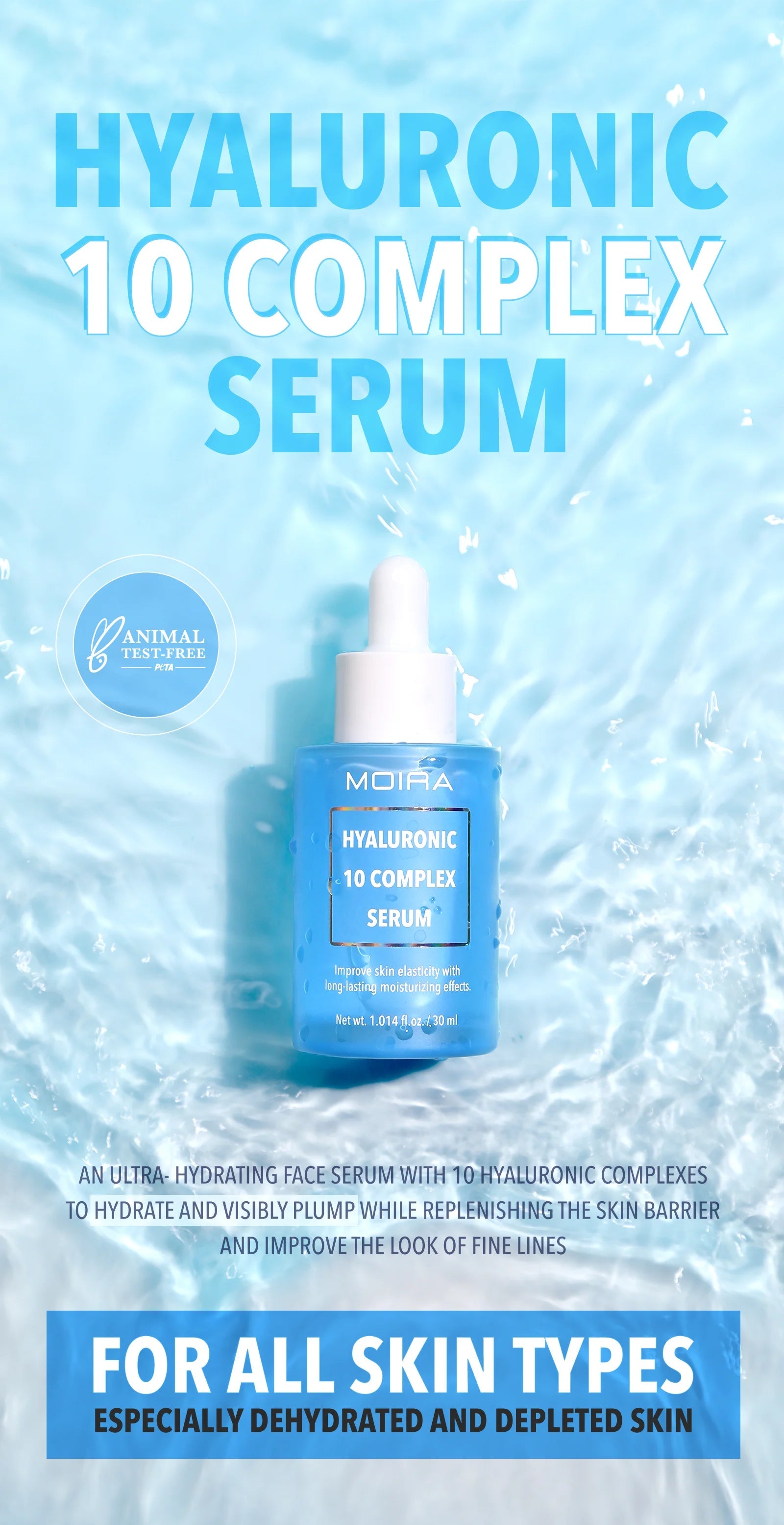 HYALURONIC 10 COMPLEX SERUM | MOIRA