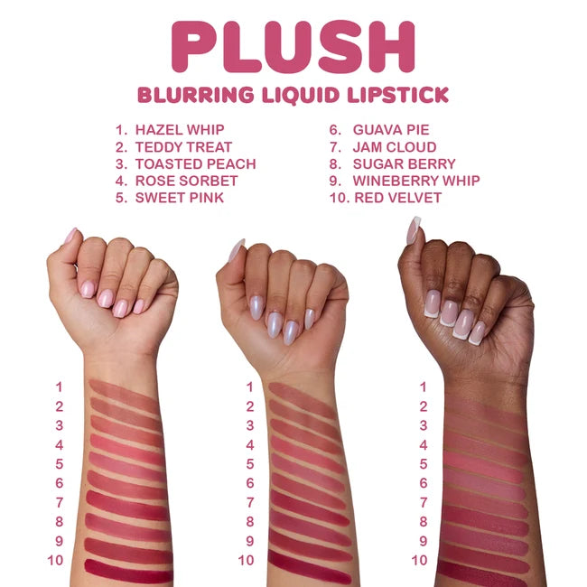 Plush Blurring Soft Mate Liquid Lipstick - Beauty Creations