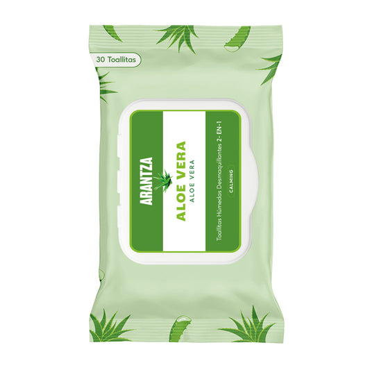 ALOE VERA - Toallitas Limpiadoras Desmaquillantes | Arantza