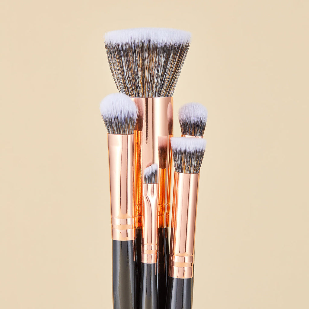 KIT DE BROCHAS DE MAQUILLAJE FLAWLESS X46 PCS | ATENEA