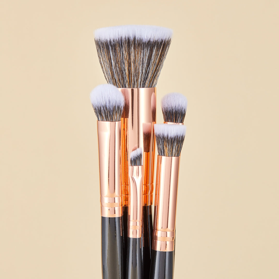 KIT DE BROCHAS DE MAQUILLAJE FLAWLESS X46 PCS | ATENEA