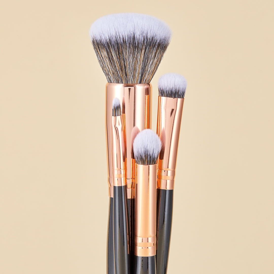 KIT DE BROCHAS DE MAQUILLAJE FLAWLESS X46 PCS | ATENEA
