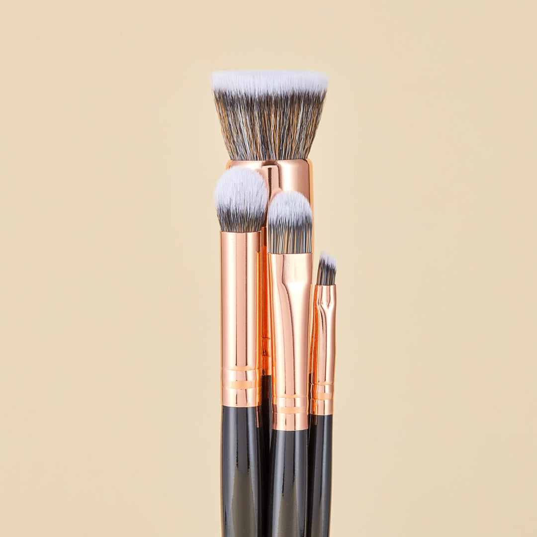 KIT DE BROCHAS DE MAQUILLAJE FLAWLESS X46 PCS | ATENEA