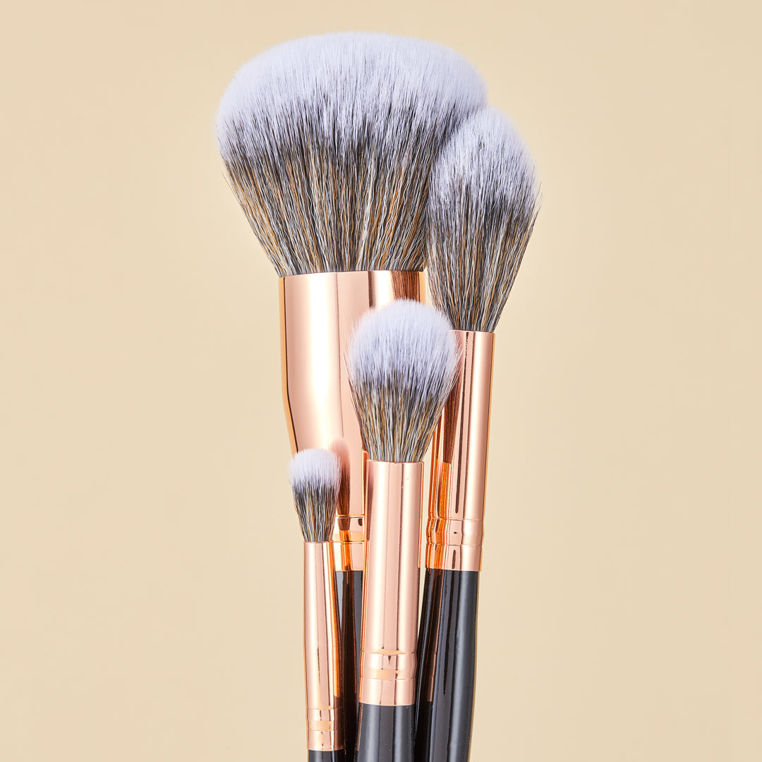 KIT DE BROCHAS DE MAQUILLAJE FLAWLESS X46 PCS | ATENEA