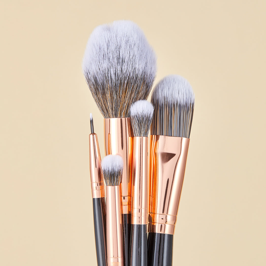 KIT DE BROCHAS DE MAQUILLAJE FLAWLESS X46 PCS | ATENEA