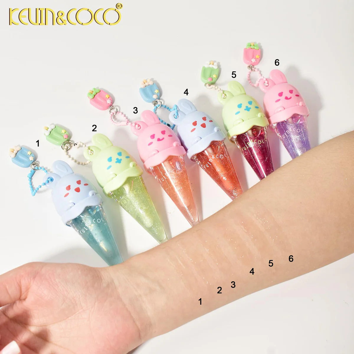 ICE CREAM LIP OIL DISPLAY - KEVIN & COCO