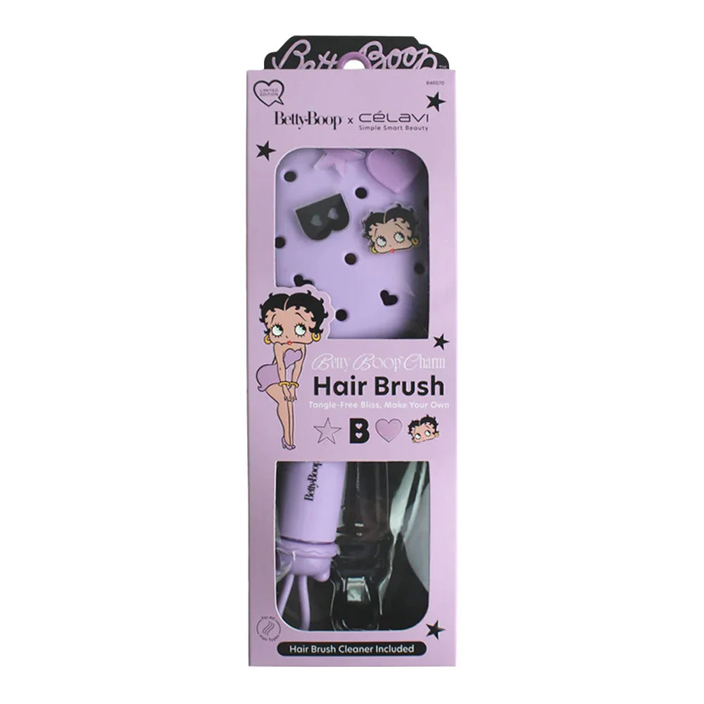 Betty Boop – Cepillo para Cabello con Dije Edición Limitada | CELAVI