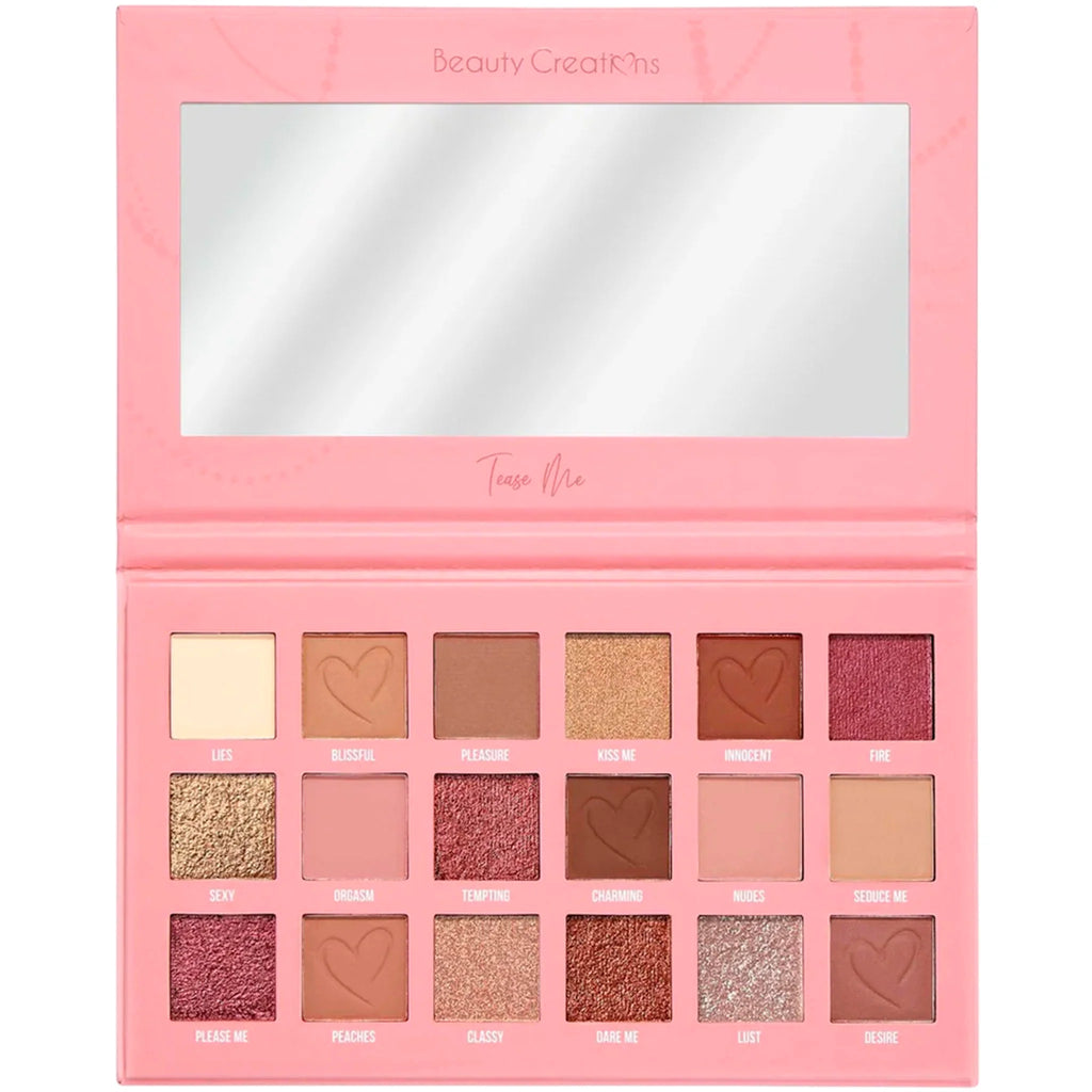 Paleta de Sombras Tease Me y Nude X - Beauty Creations