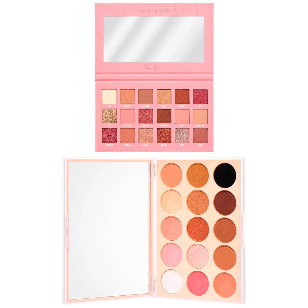 Paleta de Sombras Tease Me y Nude X - Beauty Creations